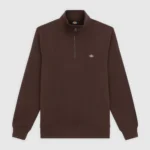 Felpa Oakport con zip corta