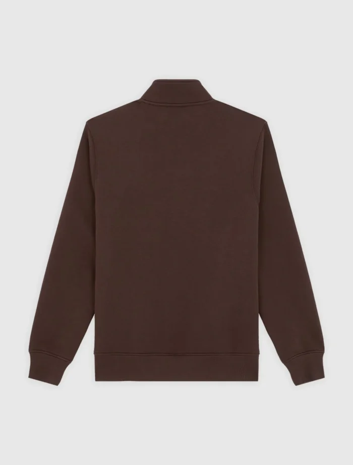 Felpa Oakport con zip corta - immagine 2
